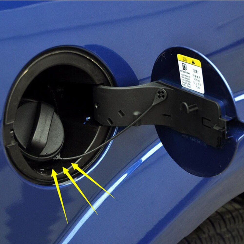 Mini Fuel Gas Tank Filler Lid Fuel Tank Gas Cap Lid Tether Threaded Style for TOYOTA HILUX KUN25L
