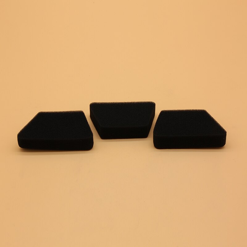 3 stk luftfilter passer til partner 350 351 benzin motorsav reservedele