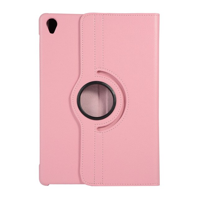 iBuyiWin 360 Degree Rotating Smart PU Leather Cover for Huawei MediaPad M6 10.8 Tablet Funda Case for M6 Pro 10.8" Capa+Film+Pen: Pink