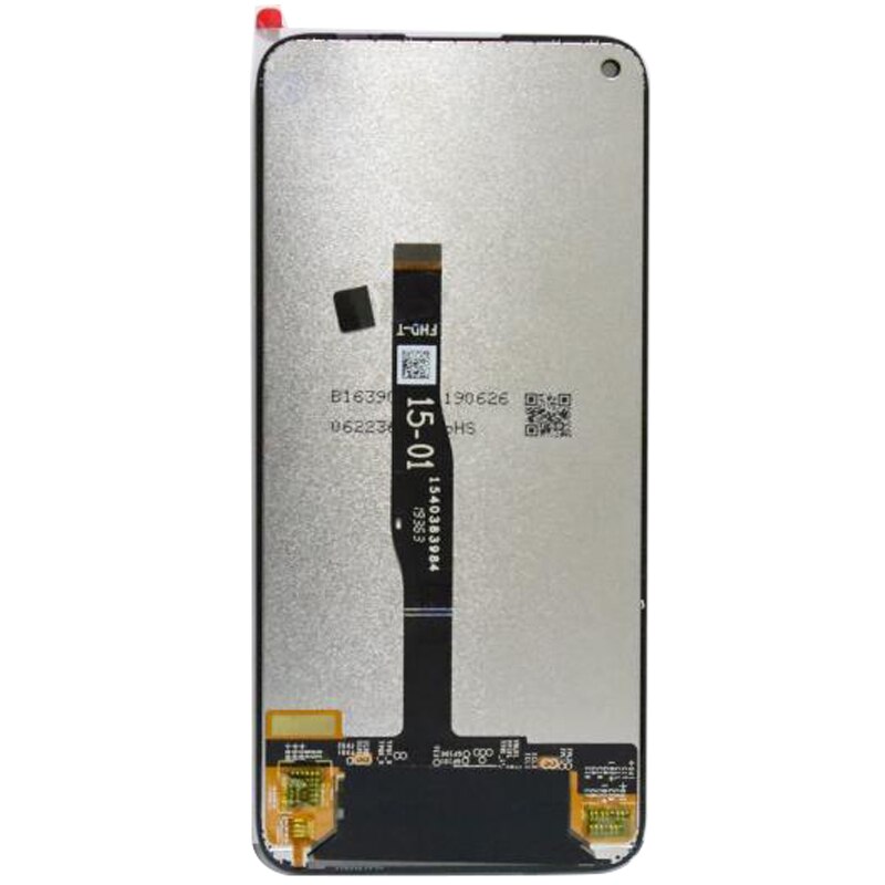 Oryginalny 6.4 ''wyświetlacz wymiana z ramką dla Huawei P40 Lite LCD ekran dotykowy Digitizer zgromadzenie dla Nova 6 SE ekran LCD