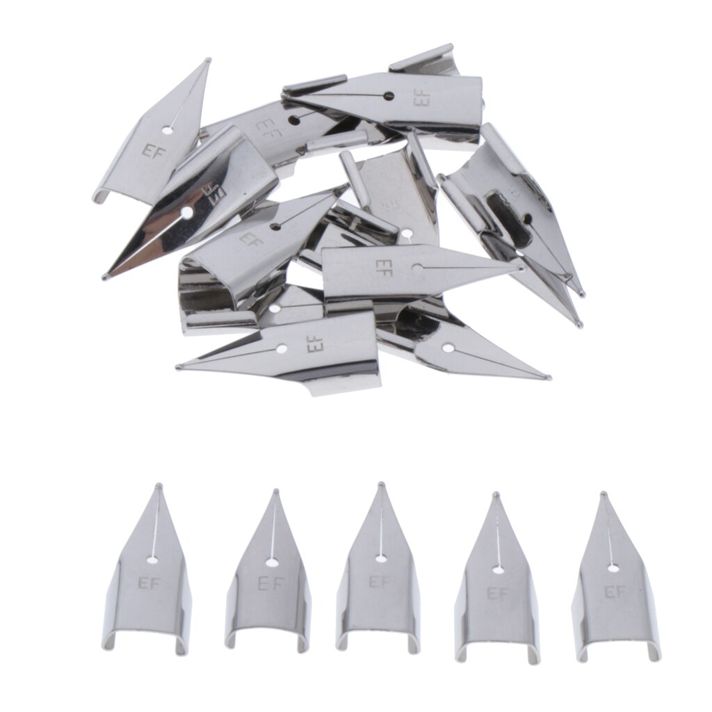 20 Pieces Pen Nibs Pen Nibs Replacement Nibs for Fountain Pens