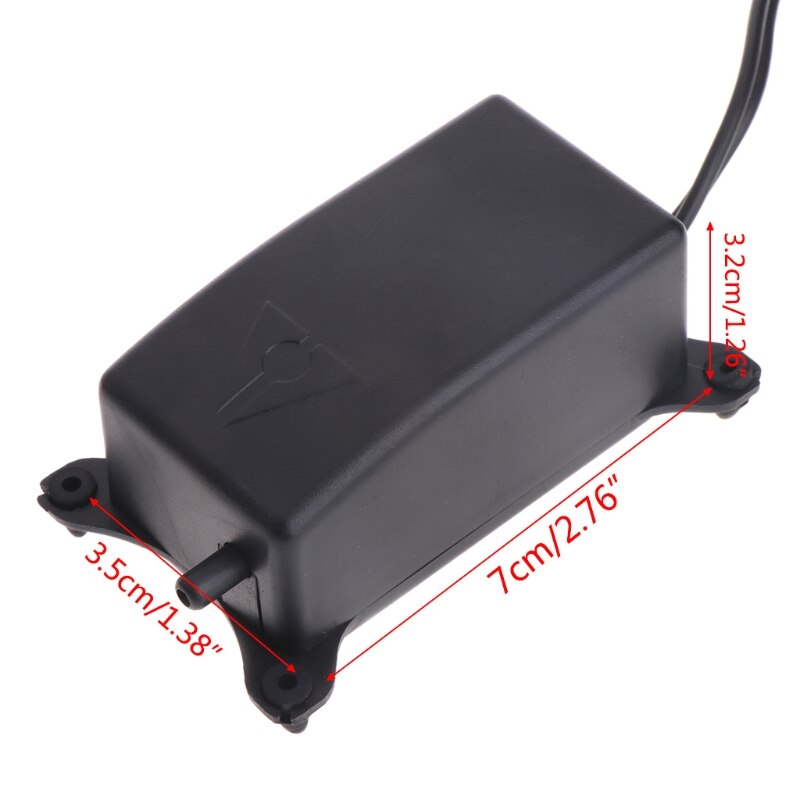 Aquarium Zuurstof Luchtpomp Mini Binnenlandse Aquarium Ultra Eu Plug Quakeproof Stille