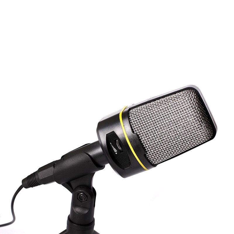Audio Microphone for Mobile Phone PC Laptop Studio Sound Recording Condenser Mic with Shock Mount Tripod