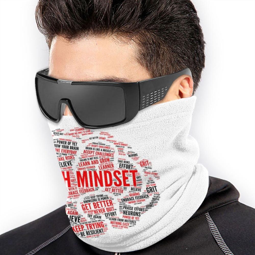 Growth Mindset Word Cloud Brain Bandana Scarf Mask Scarfs Neck Warmer Headwear Growth Mindset Mindset Teachers Student School