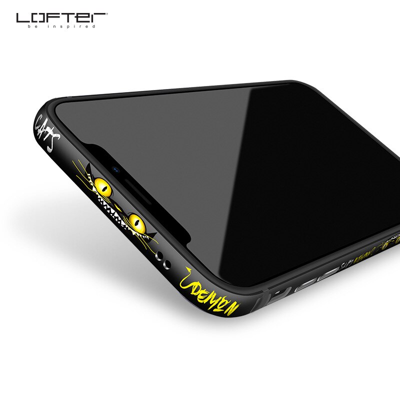 Lofter luxo telefone capa para iphone x xs caso de alumínio pára-choques para iphone x bonito animal capa para iphone x estilo europeu: Default Title