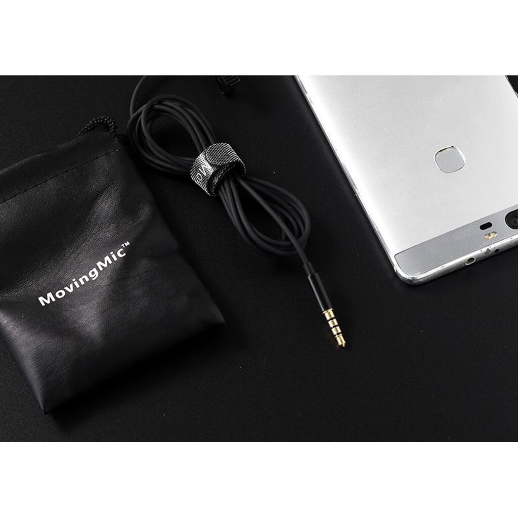 3.5mm Plug Clip On Lapel Condenser Microphone Hands Free Omnidirectional Mic