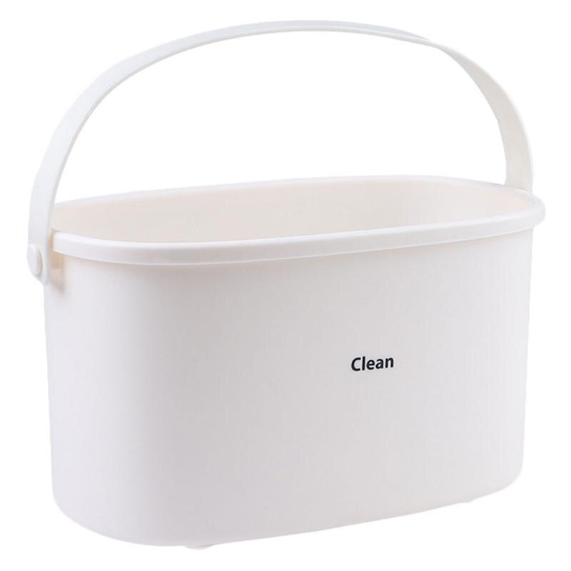 1Pc Bathroom Shower Basket Wet Cloth Container Bathroom Basket Cloths Container Shampoo Storage Basket for Storage Kitchen