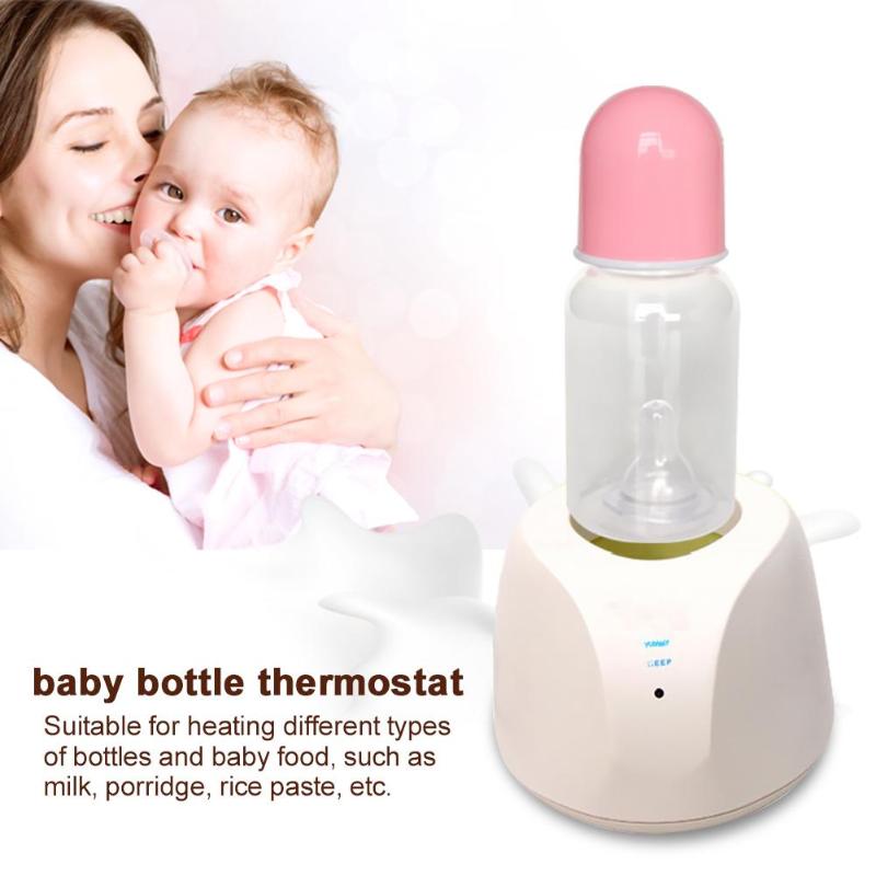 220V Elektrische Warmer Melk Voedsel Eu Plug Zuigfles Warmer Heater Babyfood Warm Universal Fles Sterilisator Warme Melk