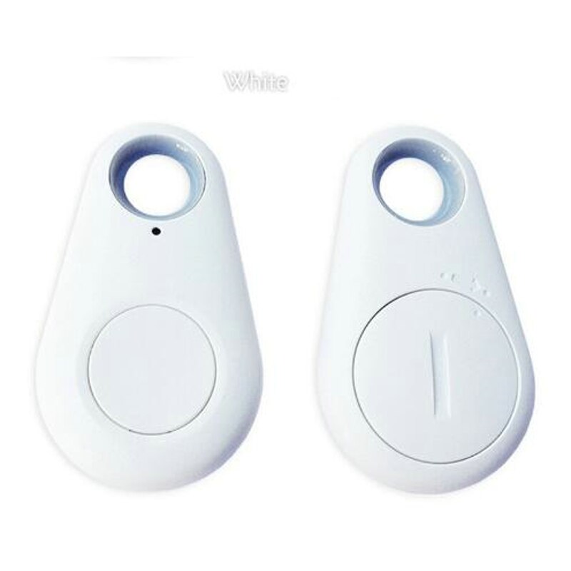 Dehyaton 4 unids/lote Anti-perdido rastreador inteligente con Bluetooth niño cartera clave buscador de localizador GPS, alarma de coche perdido recordatorio: Blue