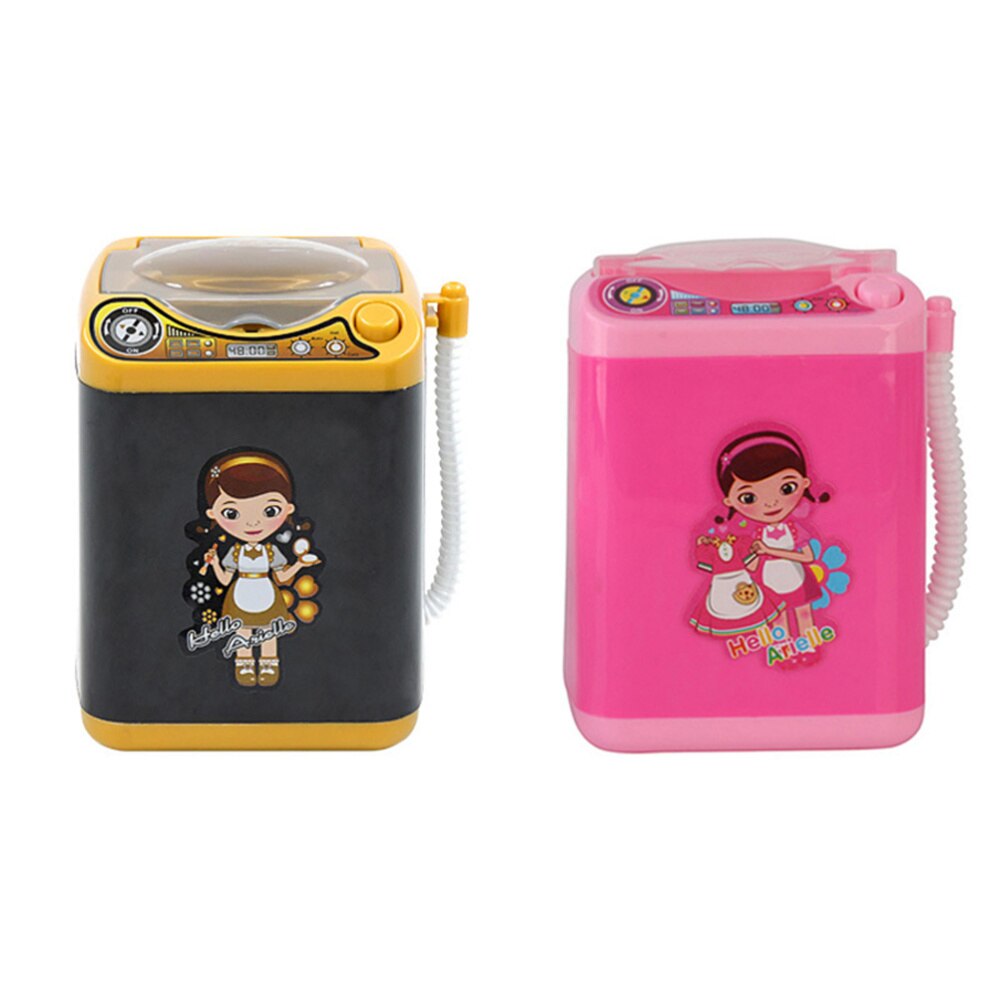 1PC Washing Machine Electric Mini Washing Machine Mini Home Appliances Simulated Washing Machine for Kids Childr