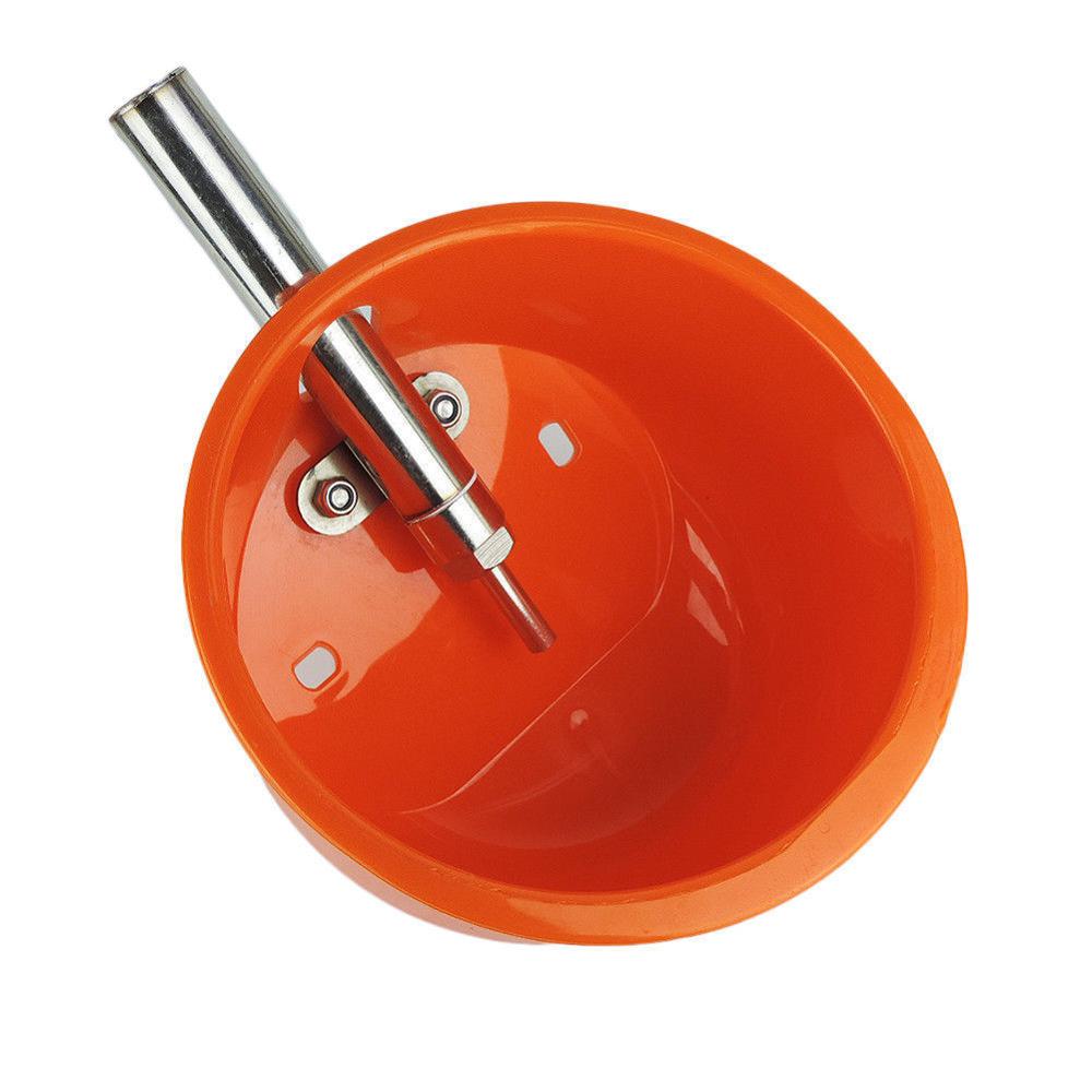 Automatic Water Feeder Plastic Trough Bowl Piglets Goat Sheep Dog Farm Animal L: Default Title