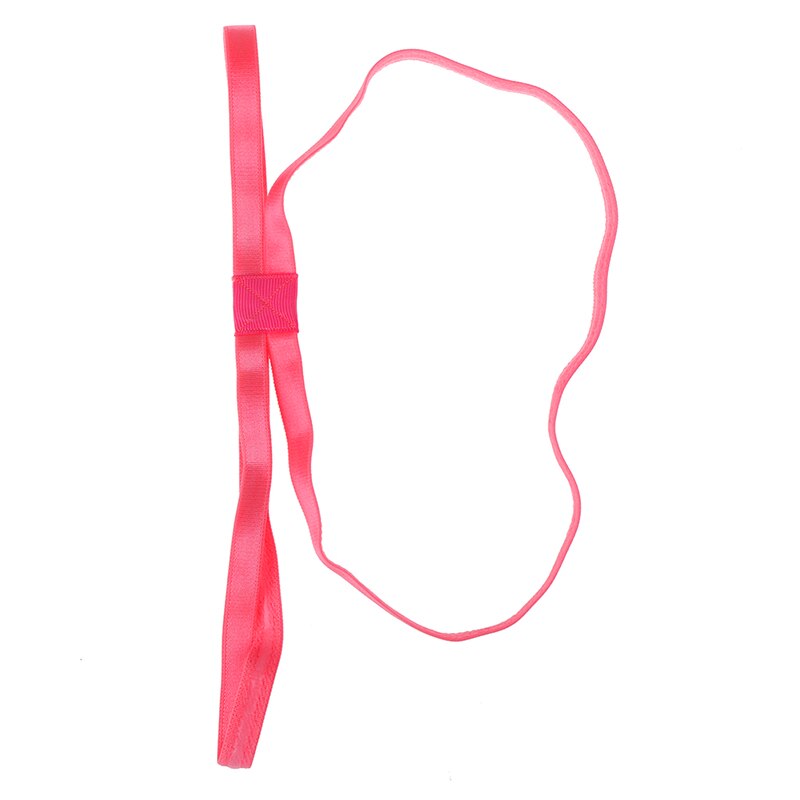 1 paar Dubbele Sport Elastische Hoofdband 11 Kleuren Mannen Vrouwen Yoga Anti-Slip Haarband Hoofd Elastische Haarbanden Accessoires: DPK
