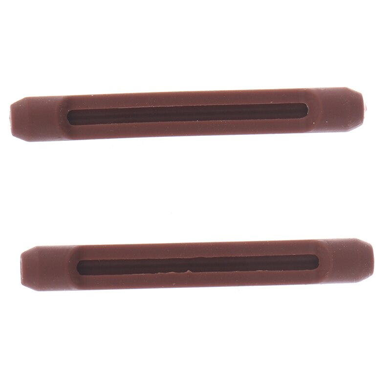 Skid Eyeglass For Glasses Accessories Silicone Ear Hook Anti- Slip Ear Pads 2Pcs: Brown