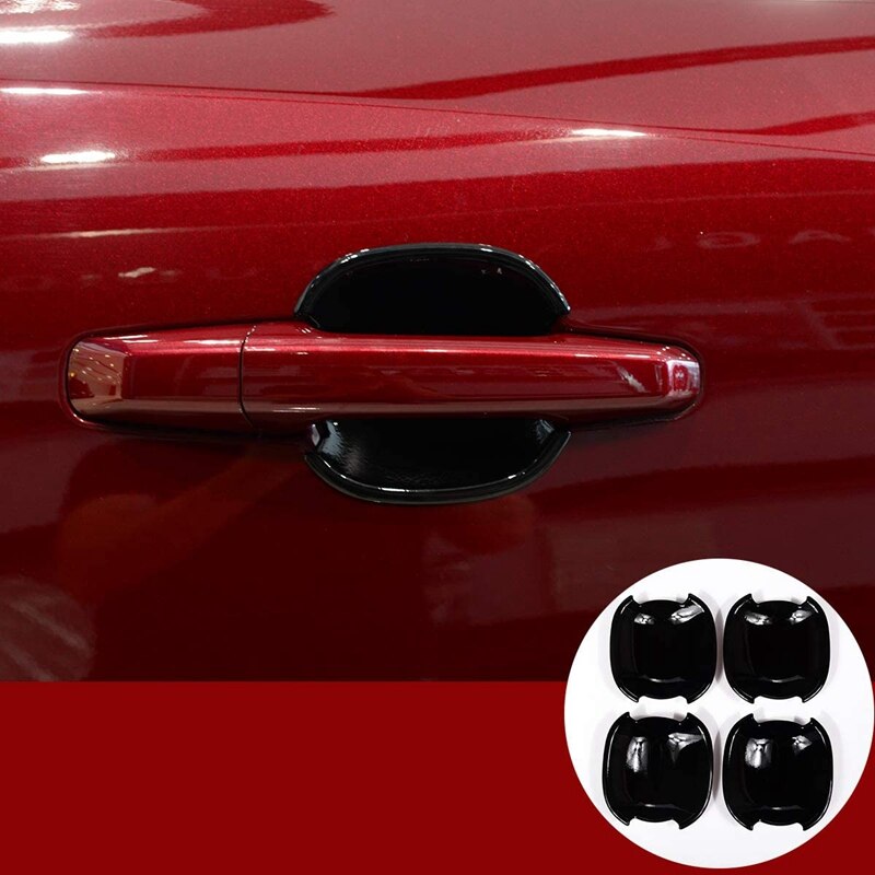 4 piezas de embellecedores para puerta de coche, accesorios decorativos para el exterior de la puerta, compatibles con jaguar f-pace f-pace  x76