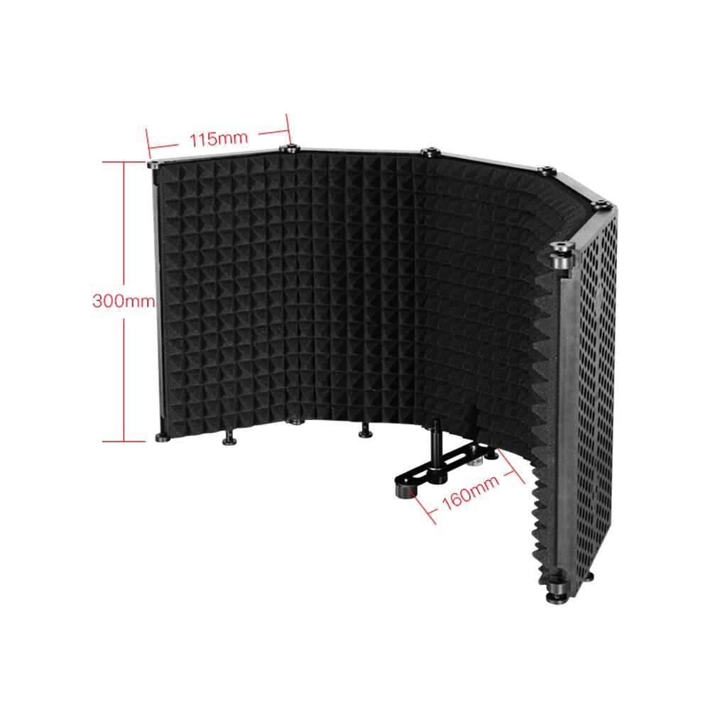 Foldable Adjustable Sound Absorbing Vocal Recordin... – Vicedeal