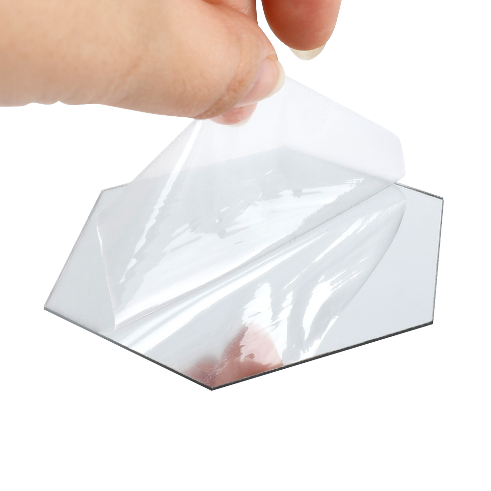 12 sztuk 3D naklejki ścienne z efektem lustra sześciokątne akrylowe samoprzylepne płytki mozaikowe naklejki usuwalna naklejka ścienna dekoracje dla domu DIY Sztuka lustro