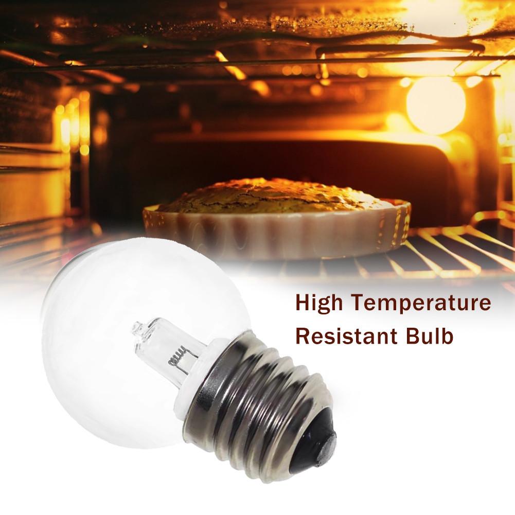 12V 50W E27 Oven Light Bulb High Temperature Resistant Durable Microwave Lamp Bulb Sewing Machine light