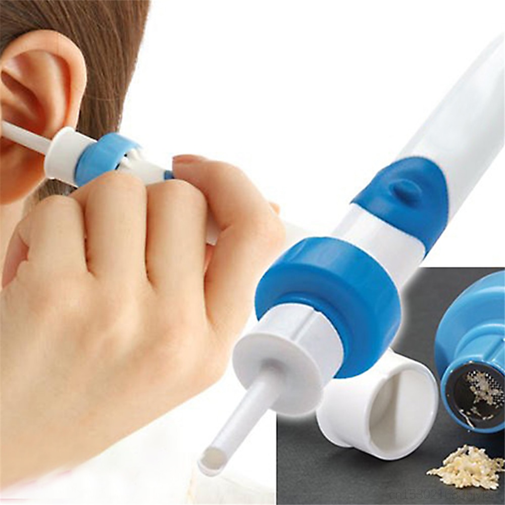 Comfortabele Elektrische Oor Stofzuiger Oor Schoonmaken Tool Mute Earpick Oorsmeer Remover Zachte Veilige Oor Wax Verwijderen Ear Care Tool