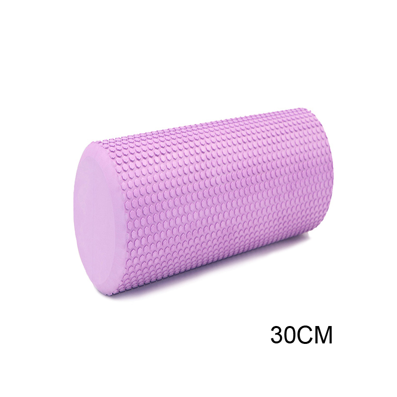 30/45/60 Cm Eva Yoga Yoga Kolom Schuim Yoga Pilates Fitness Foam Roller Sport Trein Gym massage Oefening Ontspannen Foam Rolls: purple