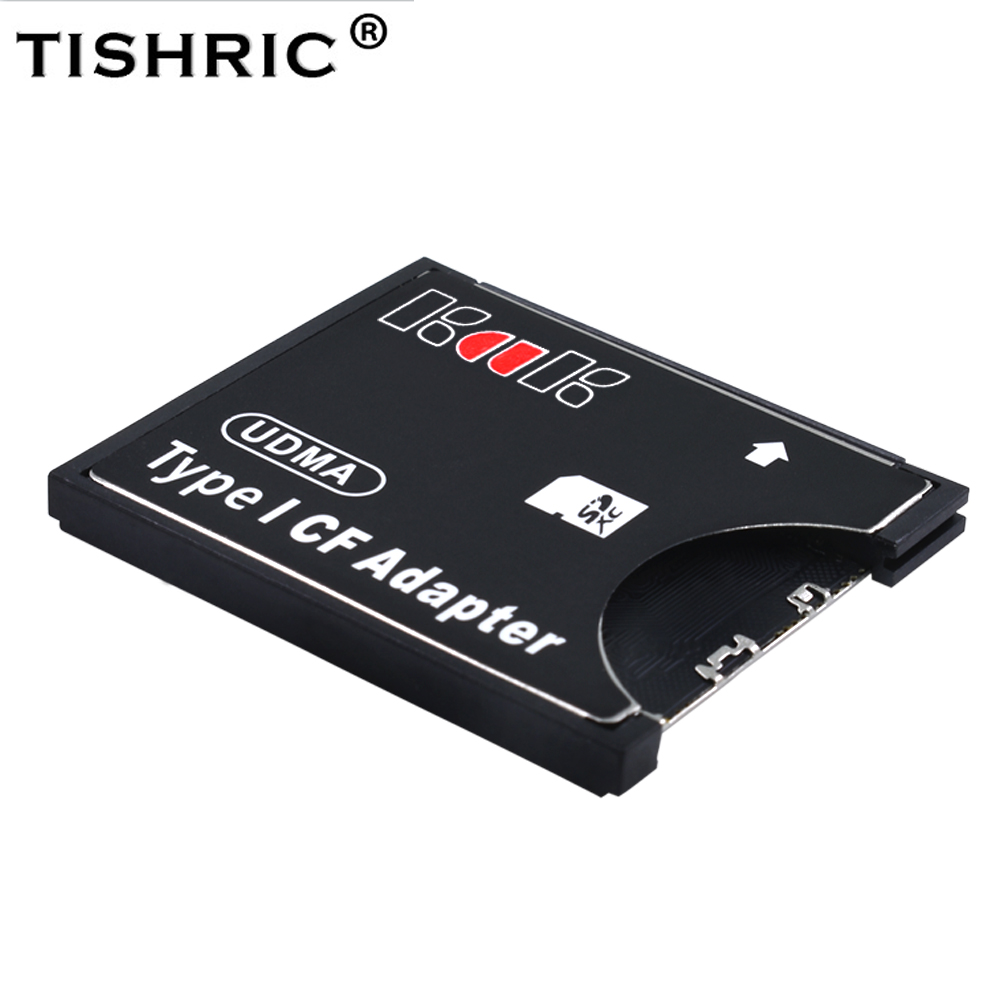 Tishric sdhc sdxc till standard compact flash typ i kortomvandlare sd till cf adapter kortläsare adapter upp udma 128gb