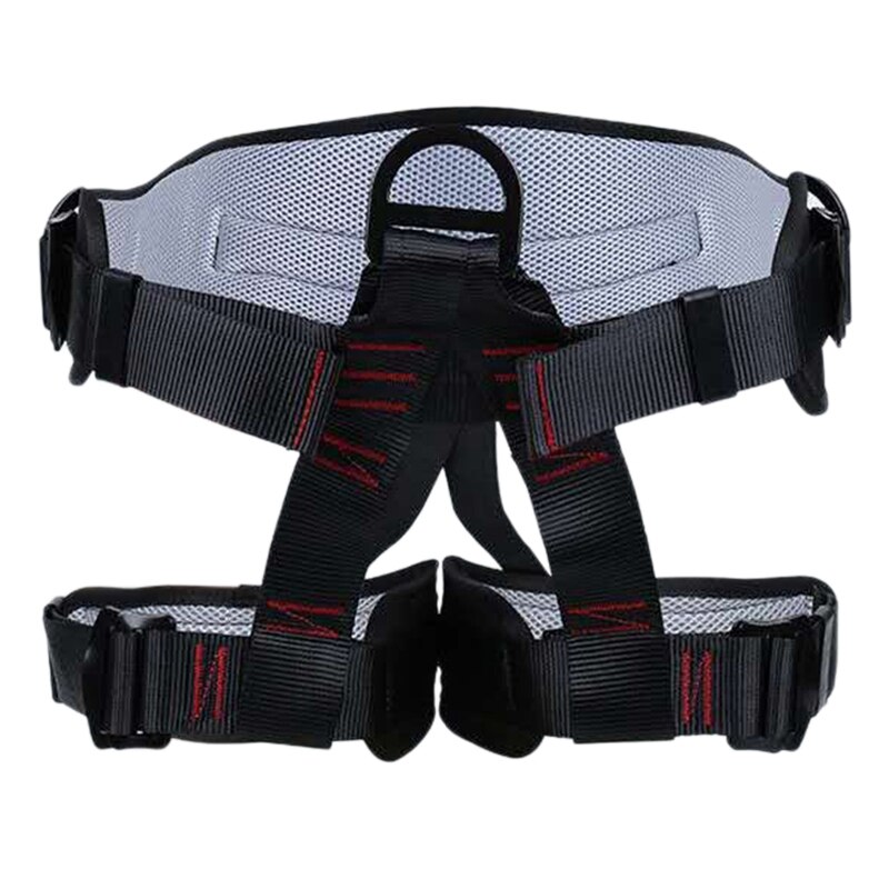 -Tree Climbing Gear Adjustable Thickness Climbing Harness Half Body Harnesses for Fire Rescuing Caving Rock Climbing: Default Title
