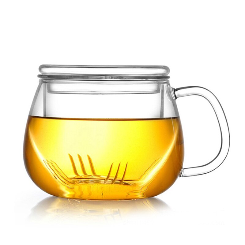 Wysokiej jakości szkło odporne na ciepło herbata kwiatowa filiżanka praktyczna butelka filiżanka robić herbaty z zaparzaczem liść herbaty ziołowa kawa bezpłatna wysyłka