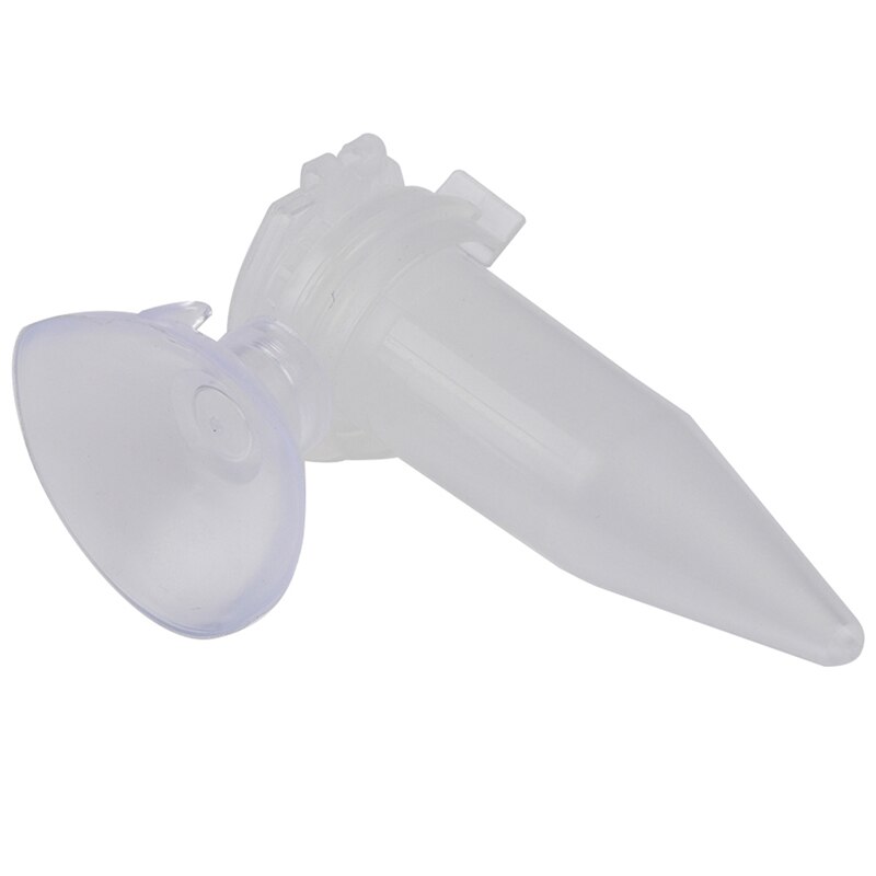 Automatisk fiskefoder tilspidset akvarium orm fodring foder tragt kop fisk mad foder værktøj akvarium feeder med sugekop