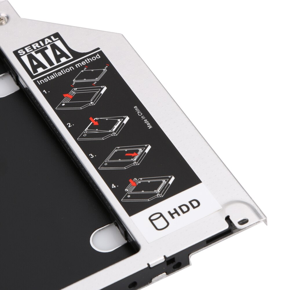 Universal SATA 2nd HDD SSD Hard Disk Drive Caddy for Apple SuperDrive 21" 27" for iMac Late