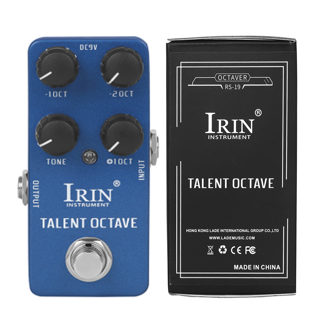 Pedal de efectos de guitarra eléctrica serie RS, piezas de Pedal de guitarra de aleación de aluminio Dyna Comp/BBD Flanger/TALENT OCTAVE/GOLDEN FUZZ