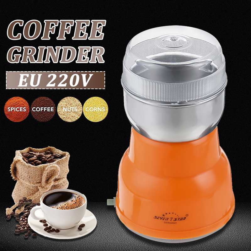 Elektrische Koffiemolen Mini Automatische Slijpmachine Keuken Pepermolen Bonen Kruiden Koffieboon Kruid Moer Grind Mill