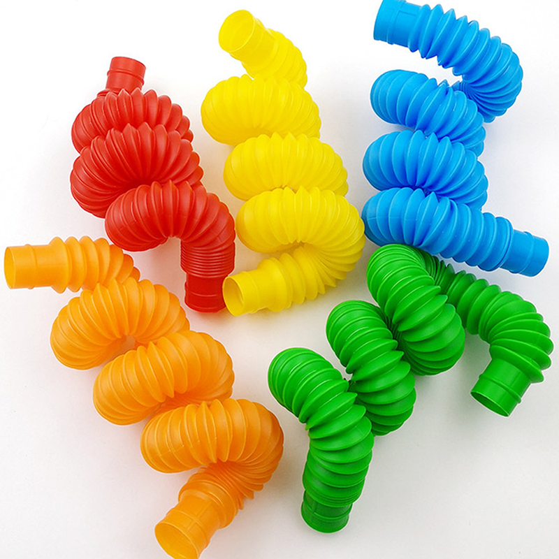 5Pcs Mini Pop Buizen Zintuiglijke Speelgoed Voor Volwassen Fidget Stress Verlichten Speelgoed Kid Autisme Anti Stress Plastic Balg Kinderen squeeze Speelgoed