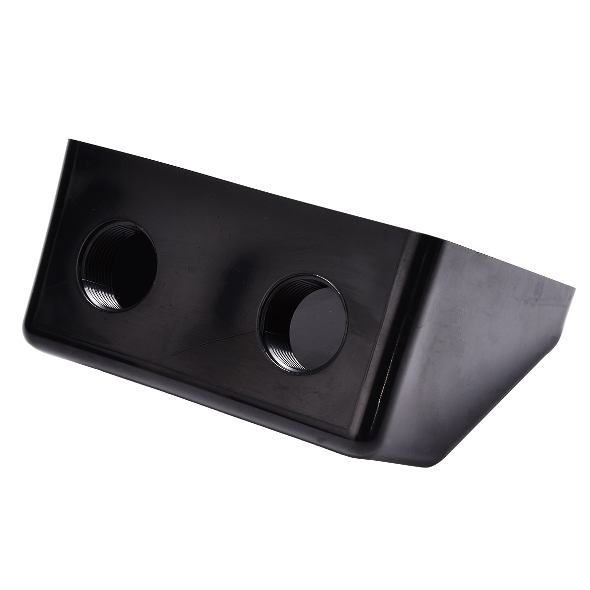 Black Roof Solar Panel Cable Entry Gland Box Waterproof Double Cable Gland For Caravan Boat