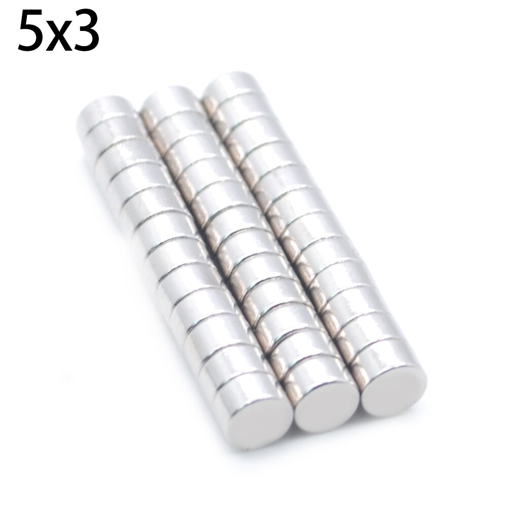 10/50/100/200 Pcs 5x3 Neodymium Magnet 5mm x 3mm N35 NdFeB Round Super Powerful Strong Permanent Magnetic imanes Disc 30x30