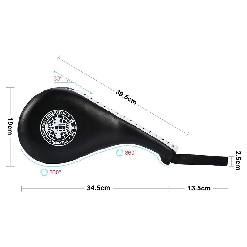 Taekwondo Double Kick Pad Target Tae Kwon Do Karate Kickboxing Training Kicking Pad Practice Kick Target Training Pad