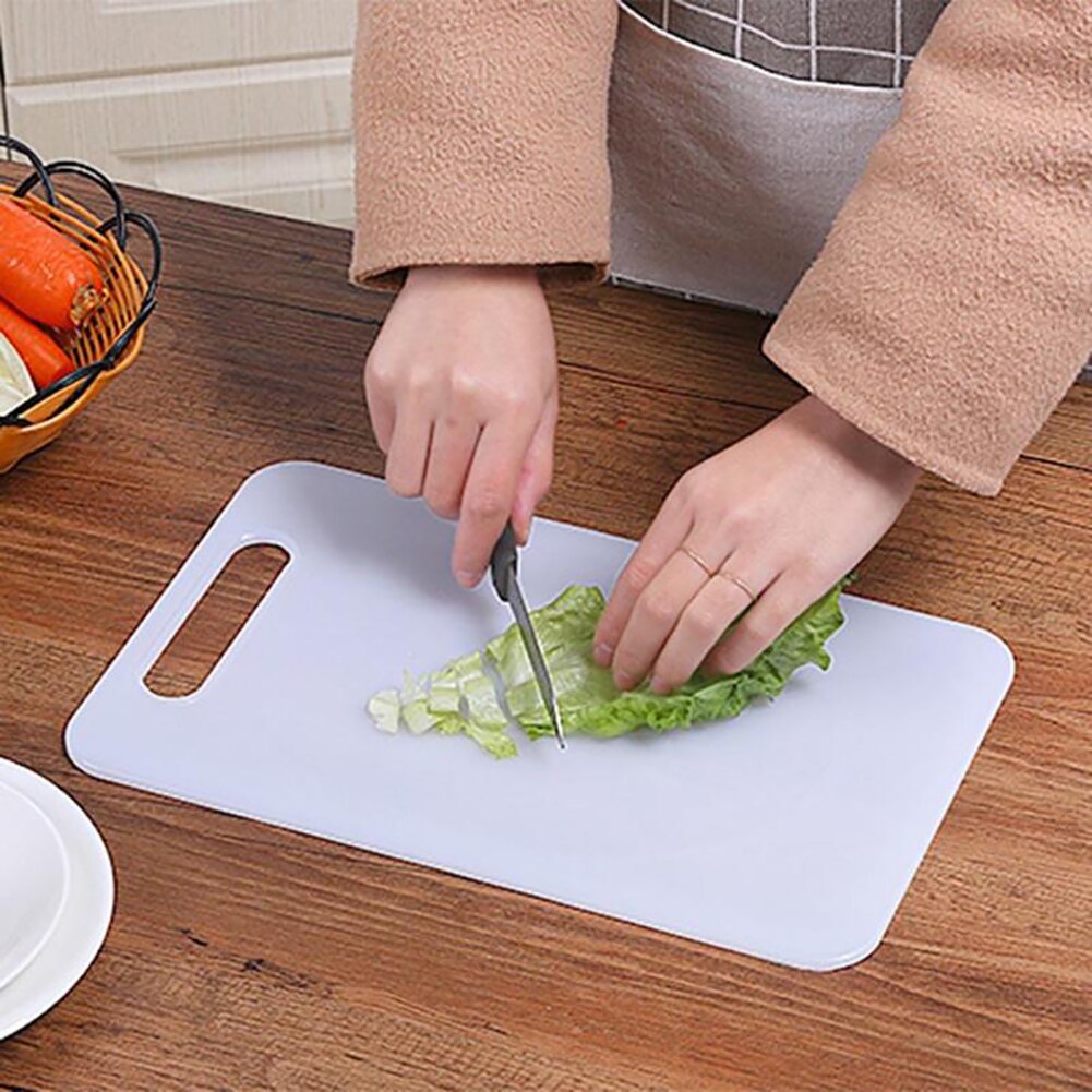 Non-Slip Kunststof Hakblok Hangen Gat Snijplank Voedsel Snijden Blok Mat Koken Levert Fruit Groente Snijden Keukengereedschap
