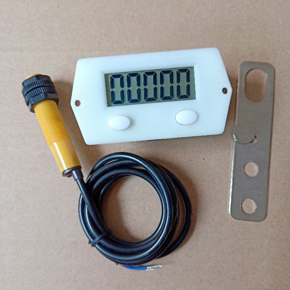 Contatori Digitale Contatore Elettronico punch Cinque Cifre pugile Magnetico Induttivo Interruttore Di Prossimità LCD Alternativo Magnete Rotante