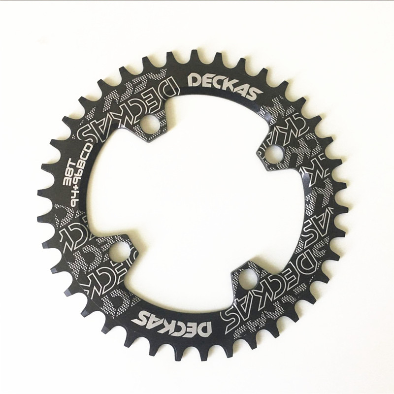 Deckas rund/oval 94+96mm 94 bcd /96 bcd 32/34/36/38t mtb mountainbike kedjekrans för alivio  m4000 m4050 nx gx  x1 vev