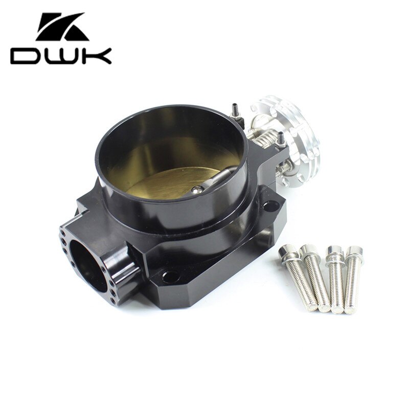 80mm RB25 del cuerpo del acelerador para Nissan Skyline R32 R33 RB25 RB26 RB25DET Q45: Black