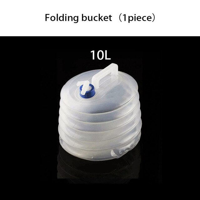 Overe 1pc bil sammenleggbar bøtte vannlager til renault megane 3 støvkost logan captur clio chevrolet cruze aveo captiva: 1 stk 10l