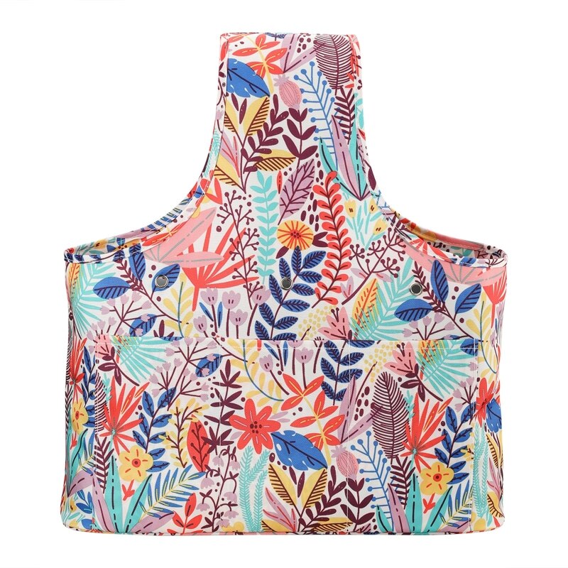 Saco de tricô fio armazenamento organizador tote saco de viagem saco de pulso para agulhas crochets ganchos portátil tricô tote cesta: 7HH1403366-2