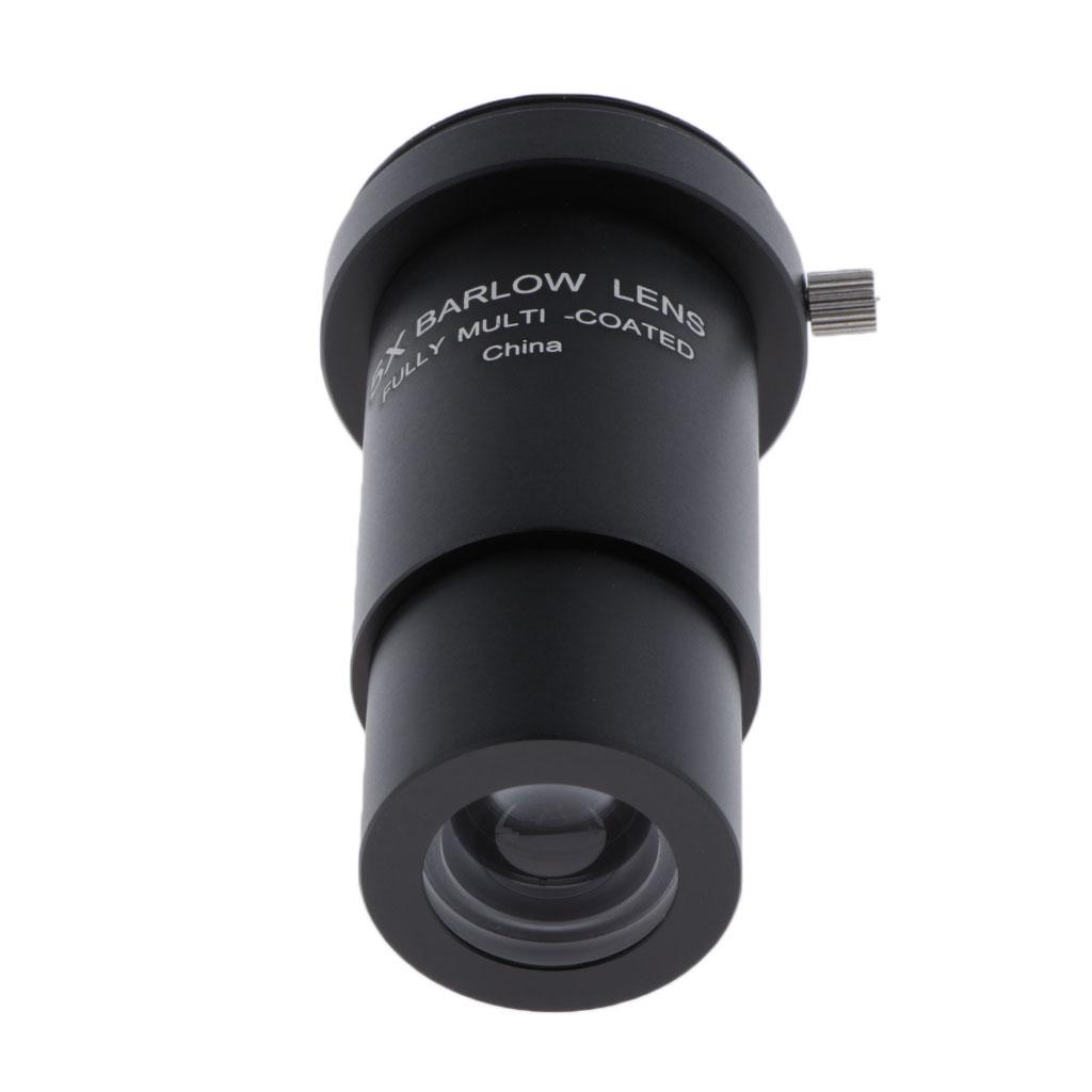 Voor Celestron 5x Telescoop Oculair Barlow Lens Astronomisch Fotografie Accessoire Volledig Multi-Coat 1.25 "Universele T-Adapter