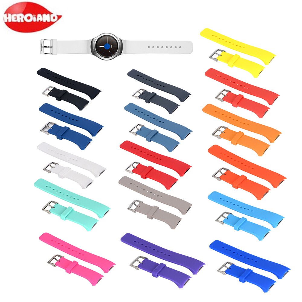 Armband Voor Samsung Gear S2 Sport R720 Band Siliconen Band Voor Samsung Gear S2 R720 Sport Smart Horloge Vervanging Accessoire