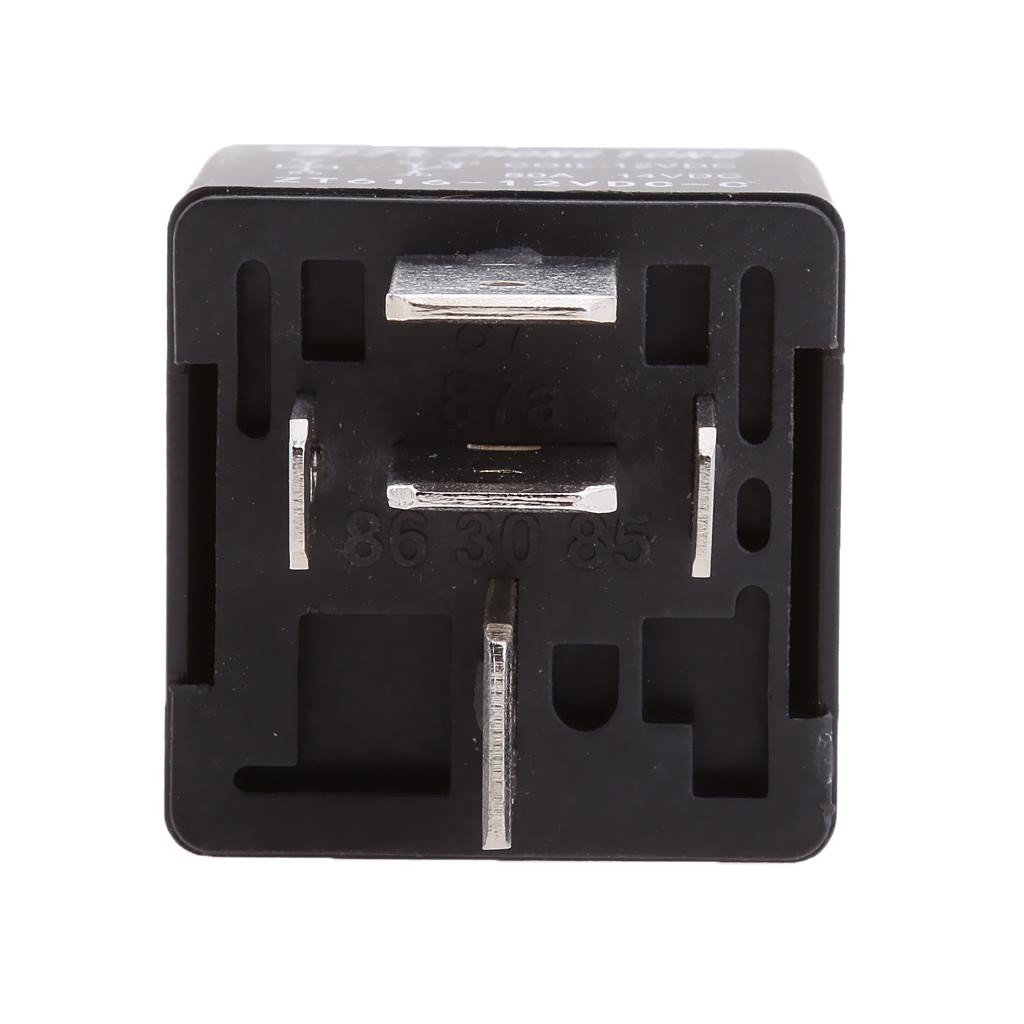12V 40A/80A 5-Pin Spdt Contacten Automotive Omschakeling Relais Met Beugel