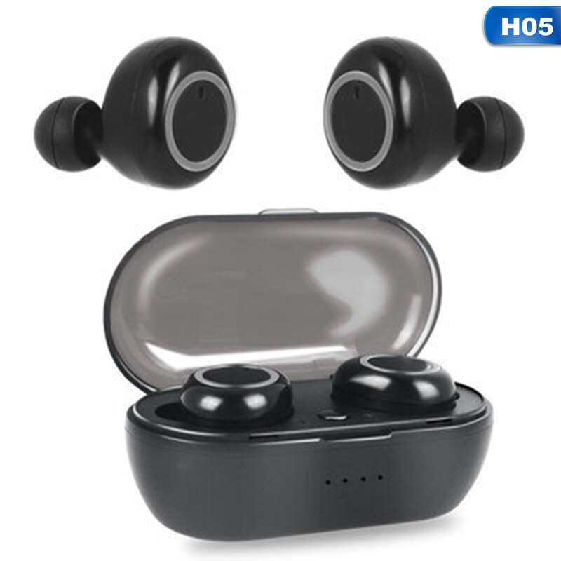 GT1 TWS Fingerprint Touch Bluetooth Earphones, HD Stereo Wireless Headphones,Noise Cancelling Gaming Headset: 5