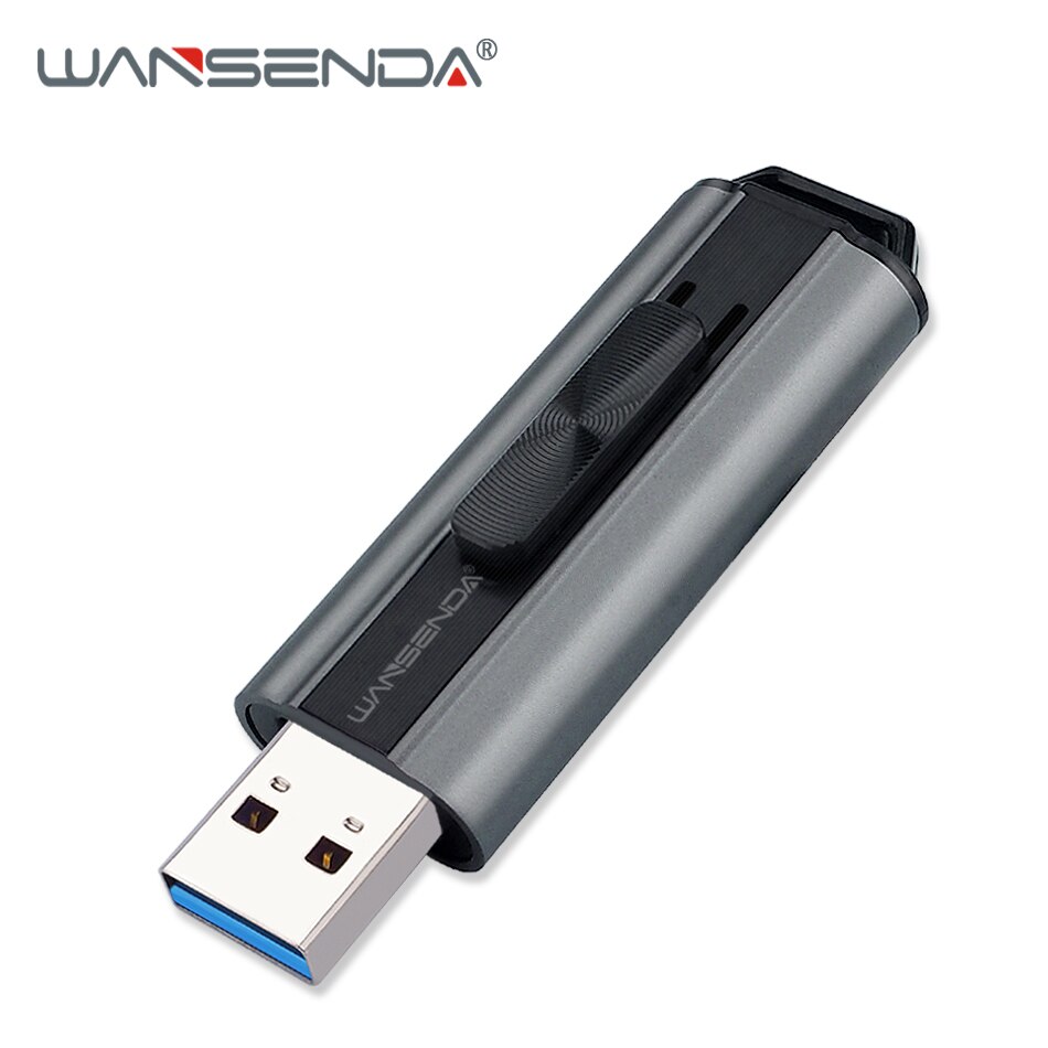 Nowy USB Wansenda 3.0 pamięć USB Pen Drive 16GB 32GB 64GB 128GB 256GB 512GB dysk zewnętrzny Flash Pendrive Pendrive: 32GB / SZARY