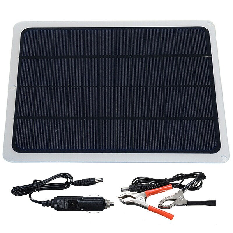 Pohiks Solar Charger Panel Waterdichte Opvouwbare Zonne-energie Bank 12V 20W Usb Oplader Voor Auto Boot Outdoor Camping wandelen