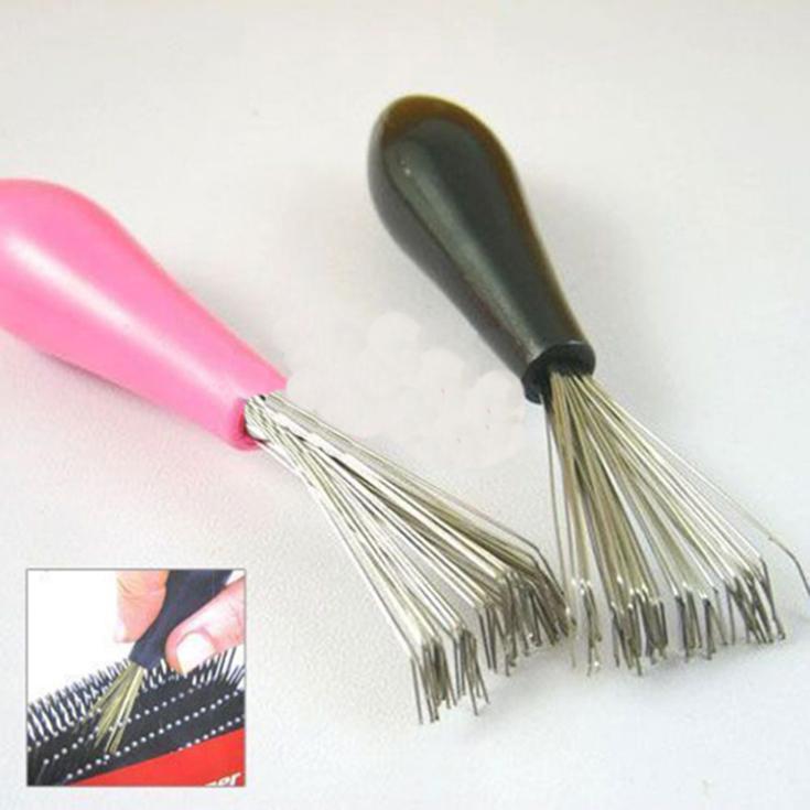 Baby Kinderen En Vrouwen Detangling Hair Brush Kammen Salon Zachte Anti-Statische Borstel Tangle Nat Droog Haren Handvat wirwar Krullend: 1pc color random