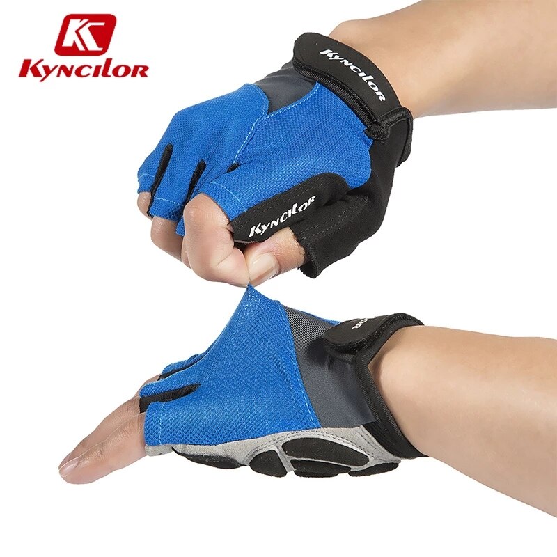 Summer Cycling Gloves Half Finger Men Women Sports MTB Bike Gloves Breathable Shockproof Road Mountain Bicycle Gloves