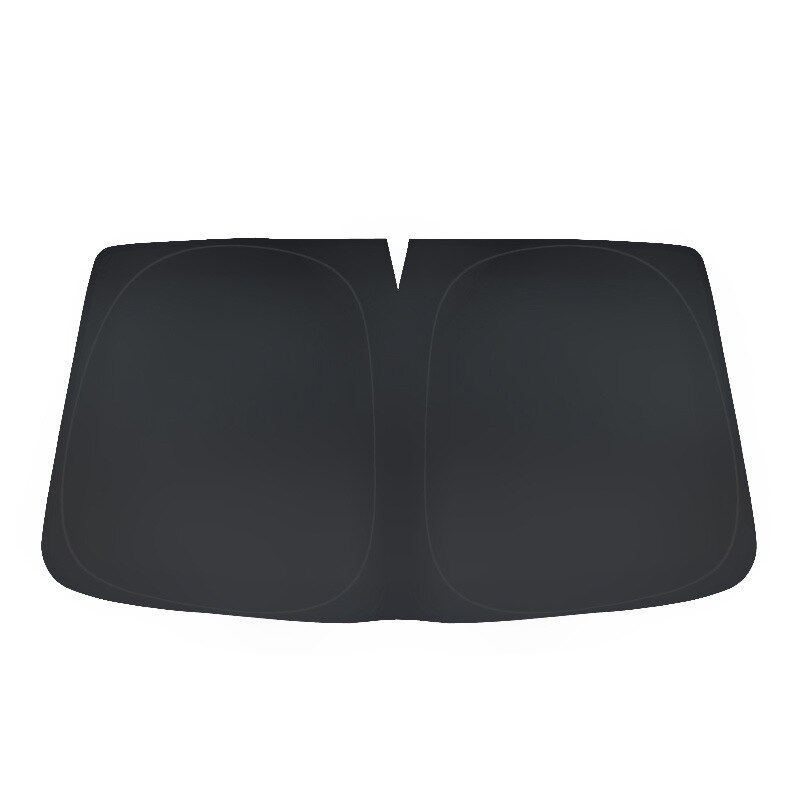 Car Heated Windshield Sunshade For VOLVO XC40 XC60 S60 S90 Window Windscreen Cover Auto Sun Visor Solar Protection: Black(Remark Model)