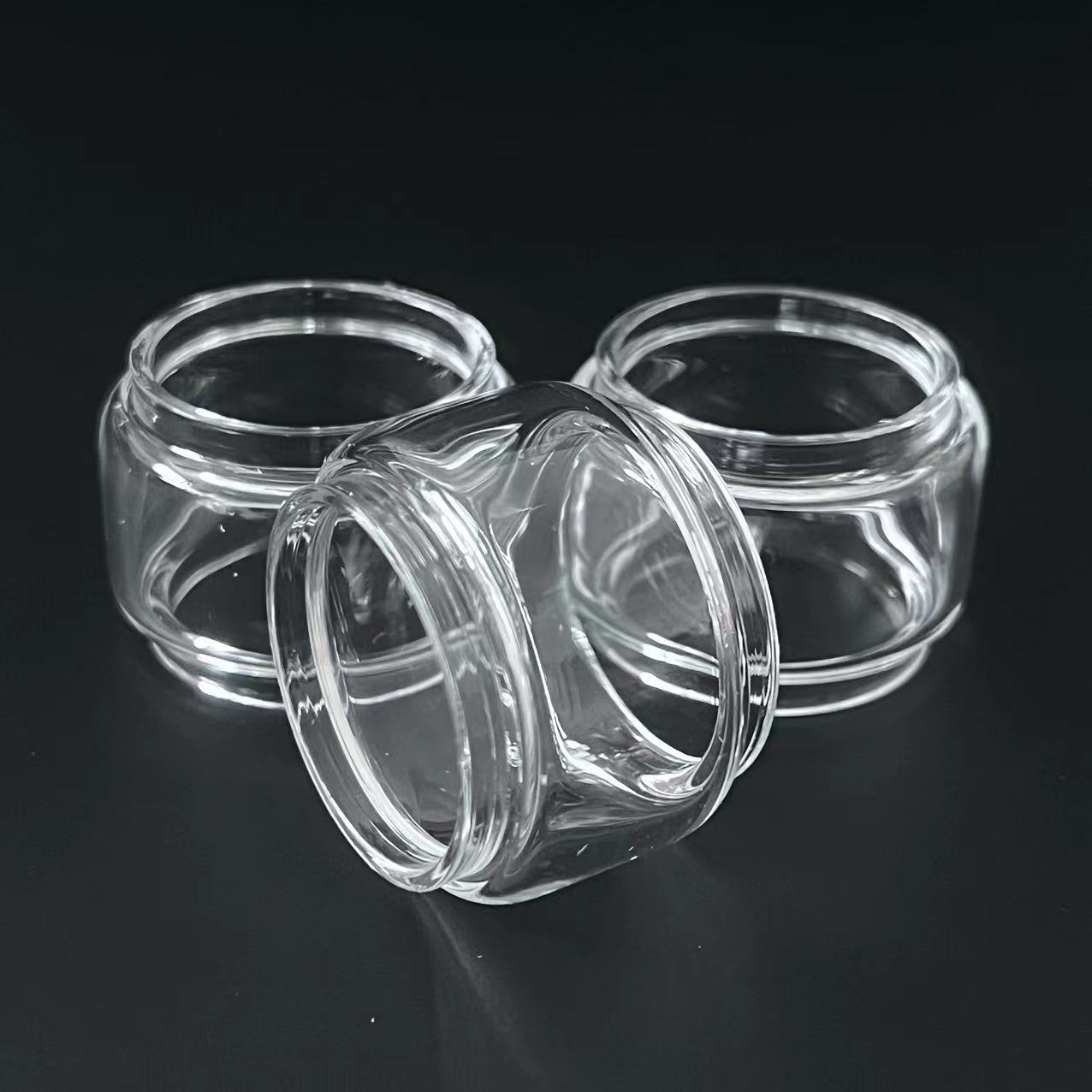 5 uds/3 uds tubos de vidrio de burbujas normales Mini tazas para Kylin Mini V2/Kylin V2/Kylin M/Kylin M Pro RTA tanque de vidrio: Verde / 401-500 ml